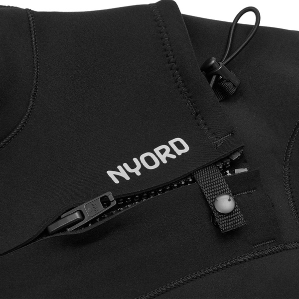 2025 Nyord Da Donna Furno 3/2mm Chest Zip Gbs Muta N04AA00015 - Black